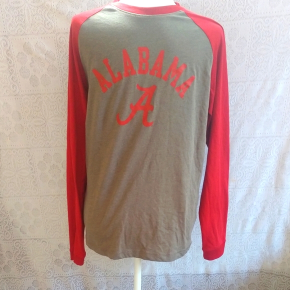 University of Alabama Shirts Alabama Crimson Tide Raglan Long